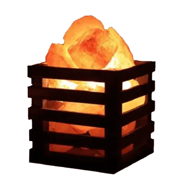 Salt Basket Lamps Wood